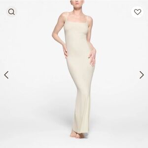 SKIMS soft lounge long slip dress